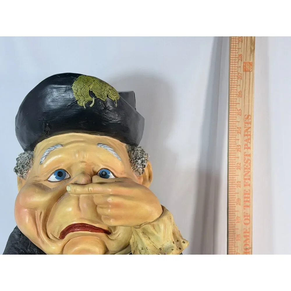 VTG Laff Loo Collection Efteling Holland Resin Large Toilet Paper Holder Stinky